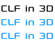 CLF in 3D